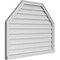 Ekena Millwork Octagonal Top Surface Mount PVC Gable Vent w/ 2"W x 2"P Brickmould Sill Frame, 42"W x 32"H GVPOT42X3203SN - alternate 2